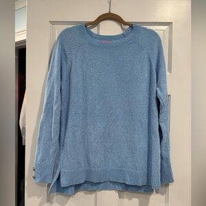 Lilly Pulitzer Blue Coastal Sweater | Size XL